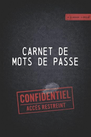Carnet de mots de passe - Broché
