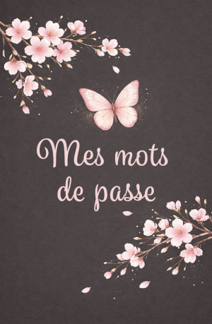 Carnet de mots de passe - Broché